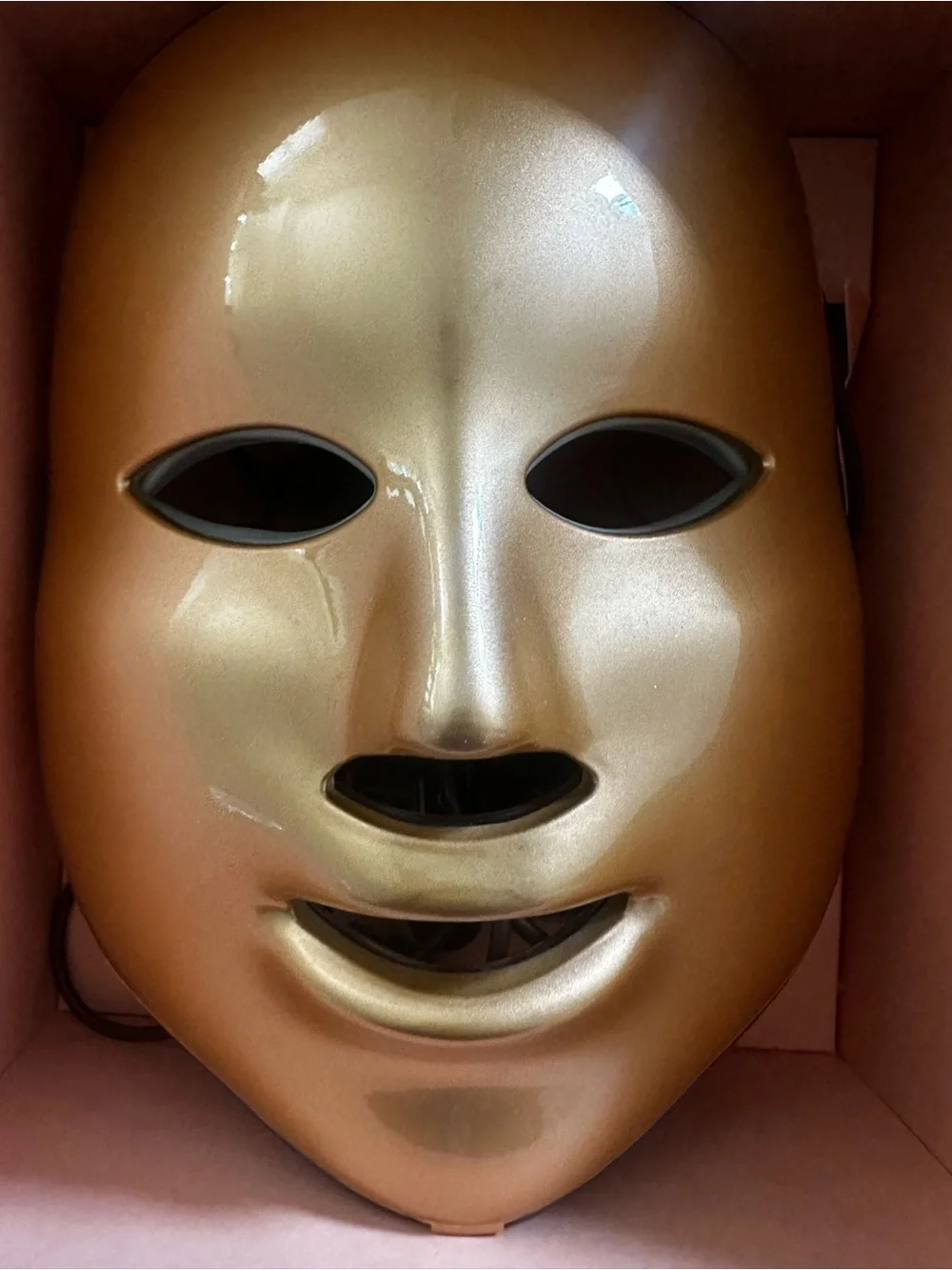 MZ Skin light Therapy Golden Facial Device